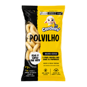 36824 BISCOITO CORDEIRO POLVILHO TRADICIONAL 100G